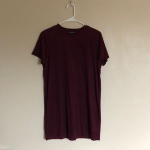 Brandy Melville Wine Red Dress